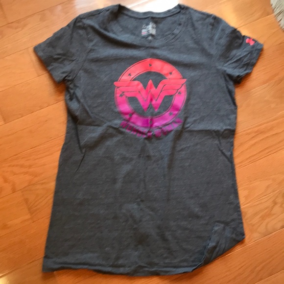 under armor wonder woman shirt